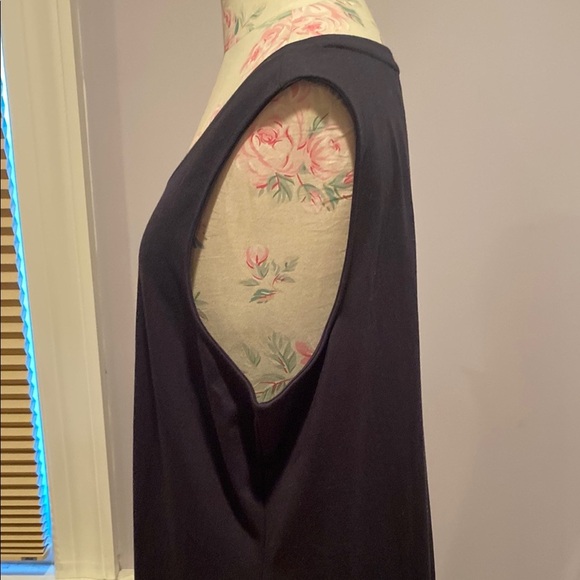 Isaac Mizrahi Black Sleeveless Sheath Maxi Dress - Picture 4 of 8